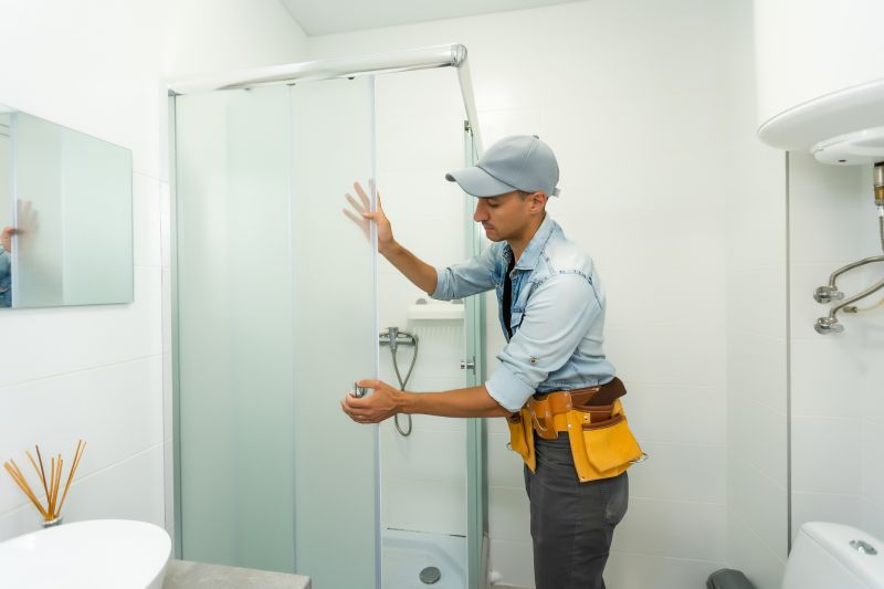 Sliding Door Shower Enclosure