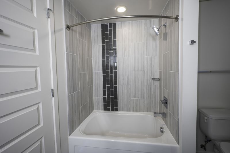 Curved Shower Stall